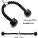 Tricep Rope 27 & 35 Fitness Attachment | Heavy Duty Coated Nylon | Black | Cable Machine Pulldown - Buy Online on GoSupps.com