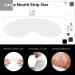 Men Large Mouth Tape for Snoring & Sleep Relief | Promotes Nose Breathing | Improve Sleep Quality | Black - Buy Online on GoSupps.com