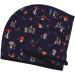 Hair Towel Wrap for Quick Drying - Buttoned Turban Head Towel | Mushrooms3 - Buy Online on GoSupps.com