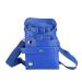 PU Leather Scissors Holster Portable High-Capacity Scissors Waist Bag for Hairdressers Salon Hair Stylist Barber Scissors Hair Clipper Comb Hairdressing Tool Storage (Blue)