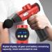 Brrnoo Massage Gun - Deep Muscle Fascia Device with 20 Adjustable Settings & 6 Heads for Sports & Gymnastics | International Shipping - Buy Online on GoSupps.com