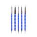 5 Piece Nail Dots Nails Double Sided Set Ideal for Professional or Home Use