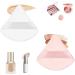 16 Triangle Puffs 8 Cosmetic Puffs and 8 Mini Finger Puffs for Foundation Makeup Concealer and Soft Powder Sponge (Multi-Colour) - Buy Online on GoSupps.com