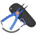 Lixada 20cm Multifunctional Fishing Pliers - Outdoor Line Cutter & Hook Remover Tackle Tool - Blue - Buy Online on GoSupps.com
