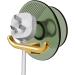 Veeteah Plug-in Cable Holder & Organizer - Toothbrush & Razor Hook Drill-Free Self-Adhesive Storage in Translucent Green - Buy Online on GoSupps.com