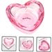 Housoutil Nail Cup Monomer Dish Nail Dish Bowl Nail Art Dish Cup Nail Dampen Dish Jewelry Dish Nail Art Liquid Holder Manicure Nail Dish Glass Thicken Pen Wash Cup Pink - Buy Online on GoSupps.com