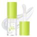 LOPHE Plumping Lip Oil Makeup Lip Gloss Crystal Jelly Lip Care Oil Long Moisturizing Lip Gloss Tinted Lip Oil Non-Sticky FInish High-Shine 12 Hours Hydrating Light Clear Liquid Lipsticks(White)