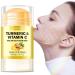 Neck Firming Stick Turmeric & Vitamin C for Face & Neck Turmeric Face Cream Smoothes Wrinkles & Repair Cream to Moisturize Erase Fine Lines Firm - Buy Online on GoSupps.com