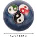 Lurrose Hand Surface Massage Balls - Chinese Baoding Balls for Stress Relief & Finger Exercise - Metal Handball Fitness - Buy Online on GoSupps.com