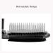 Ancable Folding Hair Brush with Mirror - Portable Pocket Size for Travel, Gym, Bag & Purse - Black - Buy Online on GoSupps.com