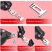 Acrylic Nail Clipper U Shaped Nail Edge Trimmers False Nail Tip Scissors Black - Buy Online on GoSupps.com