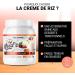 PURE RICE CREAM - Need's Pure Rice Cream - Rice cream - 1kg jar - 100% Rice cream source of carbohydrates - 80% carbohydrates - Sugar free - Biscuit Cookie flavor - French Laboratory Eric Favre - Buy Online on GoSupps.com