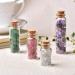 1PC Natural Crystal Glass Desire Bottle - Home Decor with Polished Tigers Eye Stones - Unique Birthday Gift - International Shipping - Buy Online on GoSupps.com