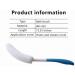 MagiDeal Vinyl Quote Me Long Anti-Slip Curve Handled Bath Body Brush - Easy Reach for Seniors - Blue - 1 Count - Buy Online on GoSupps.com