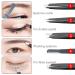 6 PCS Professional Stainless Steel Eyebrow Tweezers Set for Men and Women - Precision Slant Tip and Pointed Tweezer Kit for Ingrown Hair, Splinter, Blackhead and Facial Hair Removal - Buy Online on GoSupps.com