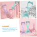 FOMIYES 5pcs Mascara Brush Stickers Makeup Stencil Multi- Women Silicone Eyeliner Miss Simple Splitter 1 count (Pack of 1) Bluex5pcs - Buy Online on GoSupps.com