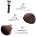 Minkissy Retro Hairbrush - 24x5cm Nylon Brush for Hairdressers & Beards | Broken Bartbried & Chicken Hair Removal - Buy Online on GoSupps.com