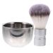 Alipis Dachshaar Razor brush container for shaving soap razor brush bowl cleaning set for the shaving cup with a rapid mustache mustache rap