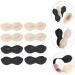 FRCOLOR 4 Pairs High Heel Insoles - Orthopedic Anti-Wearing Heel Pads - Comfort & Support - 9.5x3.5cm - International Shipping Available - Buy Online on GoSupps.com