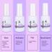 Drizzle Beauty Dip Powder Liquid Set - 4PCS 0.5oz for Dip Powder Nail Kit - Activator, Base Coat, Top Coat, Brush Saver - Nail Manicure Kit (Model 3) - Buy Online on GoSupps.com