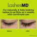 LashesMD Eyelash Growth Serum 0.135 oz - Enhances Stronger, Thicker Lashes & Brows - Paraben & Cruelty Free - Clinically Formulated with Peptides & Botanicals - Buy Online on GoSupps.com