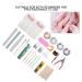 Professional 17-Piece Nail Art Set - DIY Kit with Rhinestones Nail File Acrylic Pen & Clipper for Stunning Nail Designs - Buy Online on GoSupps.com