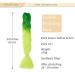 Buy Gairyan Jumbo Braids Extensions 24 Ombre Synthetic Hair - Dark Green & Yellow Green Crochet Twists - 100g 1PC for Perfect Braiding | International Shipping Available - Buy Online on GoSupps.com