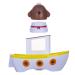 Hey Duggee Lightshow River Boat Underwater Light Show Bath Toy Boat Floats Projects Lights Under Water Squirrel Club CBeebies Age 3 Years Plus