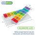 Ezy Dose 14-Day Pill Organizer - X-Large Easy Fill Vitamin & Medicine Box (Pack of 2) - Rainbow Colors for International Shipping - Buy Online on GoSupps.com