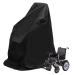 Wheelchair Cover | Mobility Scooter Cover Wheelchair Dust Cover | Waterproof Wheelchair Protection Cover | Wheelchair & Scooter Storage Protective Cover (115x75x130cm Black) 115x75x130cm Black