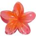 Hawaiian Flower Hair Clip Flower Claw Plumeria Hair Clip | Colorful Flower Hair Clips for Girls Ladies to Claw Thick Hair & Thin Hair Swan-ca Red - Buy Online on GoSupps.com