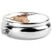 French Bulldogs Mini Round Pill Box - 3 Compartment Organizer for Travel Home & Office - Buy Online on GoSupps.com