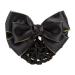 Bowknot Snood Net Net Hair Clip Net Hair Clip Barrette Hairnet Womens Bow Barrette Girls Hairdressing Snood Net Hairnet Hair Clip Bun Cover E14