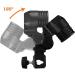 Slow Dolphin E27 Lamp Holder AC Socket with Light Stand Mount Umbrella Holder - Set of 2 - Buy Online on GoSupps.com