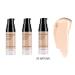 3 Pack Pro Full Cover Liquid Concealer - Waterproof Matte Finish for Dark Circles & Spots - 3 x 6ml/0.20Fl Oz - Natural A-03 - Buy Online on GoSupps.com