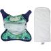 Close Pop-in Bamboo Newborn Cloth Nappy - Soft & Absorbent - Reusable with Around The Garden Print - Aplix Fastener - Buy Online on GoSupps.com