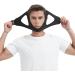 CPAP Chin Strap for Men and Women - Anti Snoring Solution for Better Sleep | Adjustable Black Chin Strap for CPAP Users - Buy Online on GoSupps.com