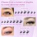 Newcally DIY Eyelash Extensions Kit Cluster Lashes 108 Pcs C D Curl Individual Lashes Natural Strips 8-16mm - Home Lash Extension Kit - Buy Online on GoSupps.com