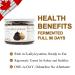 Organic Black Garlic Cloves 7.05 Oz - 90-Day Fermented, High Antioxidants - Ready-to-Eat, Non-GMO - Buy Online on GoSupps.com