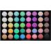 40 Colors Eyeshadow Eye Makeup Palette Watercolor Pigment Durable Dry Wet Apply Multipurpose Matte and Glitter Safe To Use for Daily Grooming (E40#2) 1 count (Pack of 1) - Buy Online on GoSupps.com