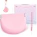 Retainer Case 2023 New Orthodontic Retainer Cleaner Case Retainer Holder Case Night Guard Case Beautiful And Durable Compact And Easy To Carry for Mouth Guard Night Guard and Retainer (Pink)