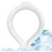 Cooling Device for Neck - Collar Ice Tube for Body Cooling Neck Wraps - Outdoor Wearable Cooling Wraps for Offices Concerts Home Gym Fanelod White Below 18 Degrees - Buy Online on GoSupps.com