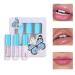 Buy Diamond Shiny Luminous Non-Stick Lip Gloss - Waterproof Glitter Liquid Lipstick in 3 Colors | Long-lasting Metallic Matte & Glossy Finish - Buy Online on GoSupps.com