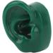 Water-Resistant Silicone Simulated Ear Model Pair for Acupuncture in Hospitals (Green) - Buy Online on GoSupps.com