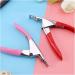 PSGS Fake Nails Nail Cutter Accessories Tools Professional Stainless Steel Nail Clipper Nail Tip Cutter for Acrylic Nail (Color : Pink) - Buy Online on GoSupps.com