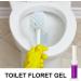 Toilet Gel Stamp Gel Toilet Bowl Cleaner Bathroom Deodorizer and Bowl Cleaner Kit Flower Fragrance Gel Stamp Kit for Toilet Bowl Purple - Buy Online on GoSupps.com