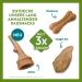 Whimzees Antler Chews for Medium Dogs | Natural Grain-Free Calming Snack | 12 Pieces - Buy Online on GoSupps.com