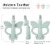 Cute Unicorn Teething Toy - 360 Silicone Baby Toothbrush Teether for Teething Pain Relief and Gum Massage - Food Safe & Easy to Clean - Great Gift for Friends' Babies (1pc/Beige) - Buy Online on GoSupps.com