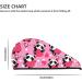 Shop Panda Heart Valentine Pink Microfiber Hair Towel - Soft Super Absorbent Quick Dry Wrap for Women with Long Curly Thick Hair - Buy Online on GoSupps.com