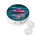 Contact Lens Case Swimming Circle in Water Portable Travel Contact Lens Box Contact Lens Storage Box